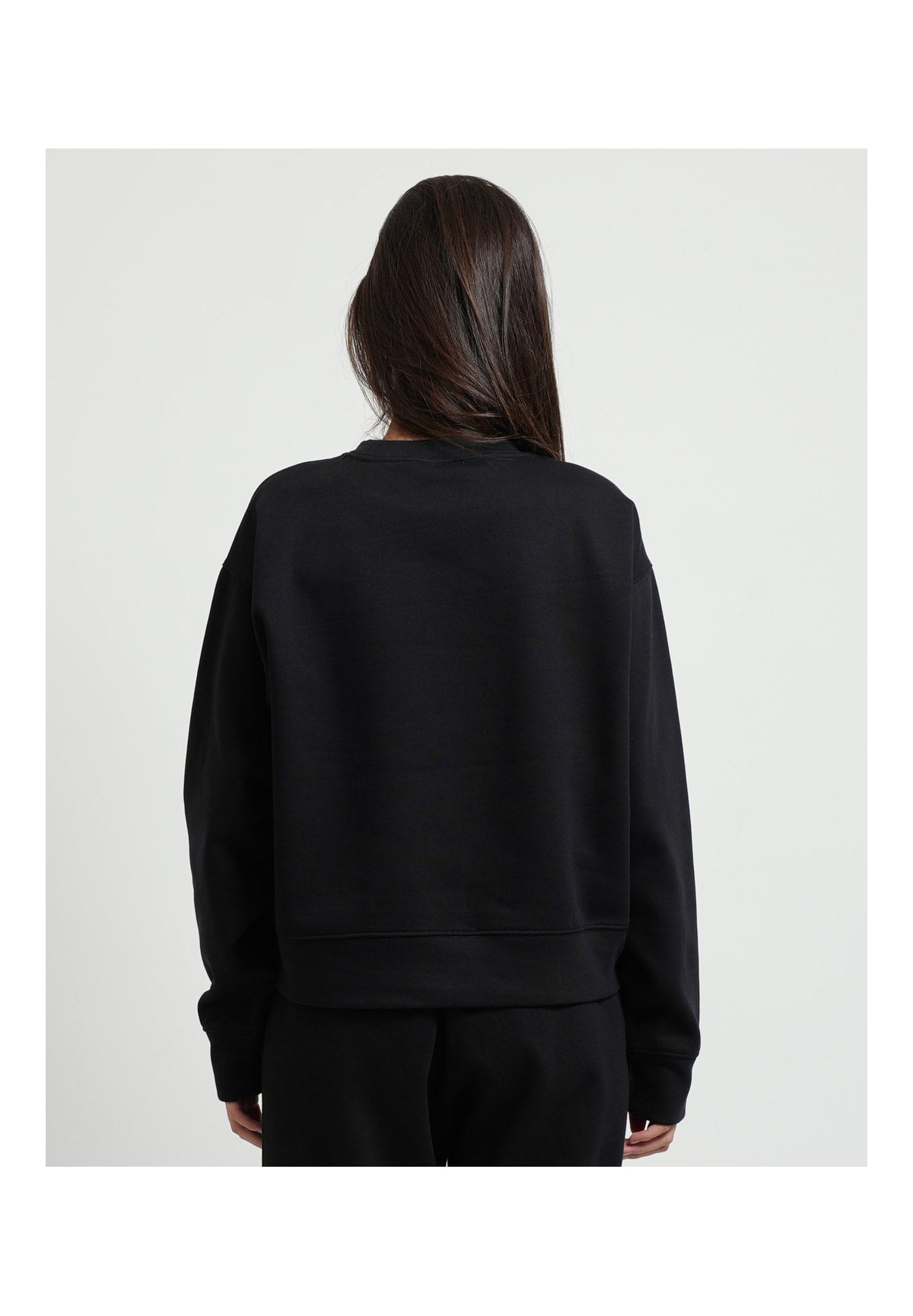Felpa Girocollo W Tnf Essential Simple Dome Boxy NF0A8HBY Tnf Black