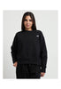 The North Face Felpa Girocollo W Tnf Essential Simple Dome Boxy NF0A8HBY Tnf Black