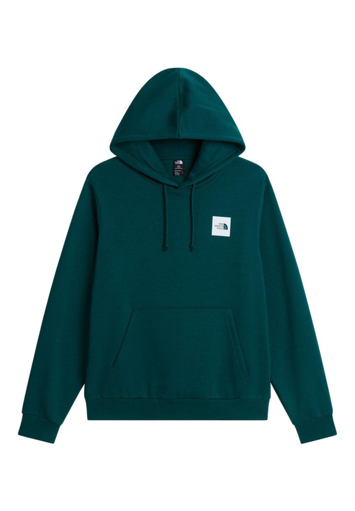 Felpa Pullover con Cappuccio M Box Half Dome NF0A8JAX Pacific Teal