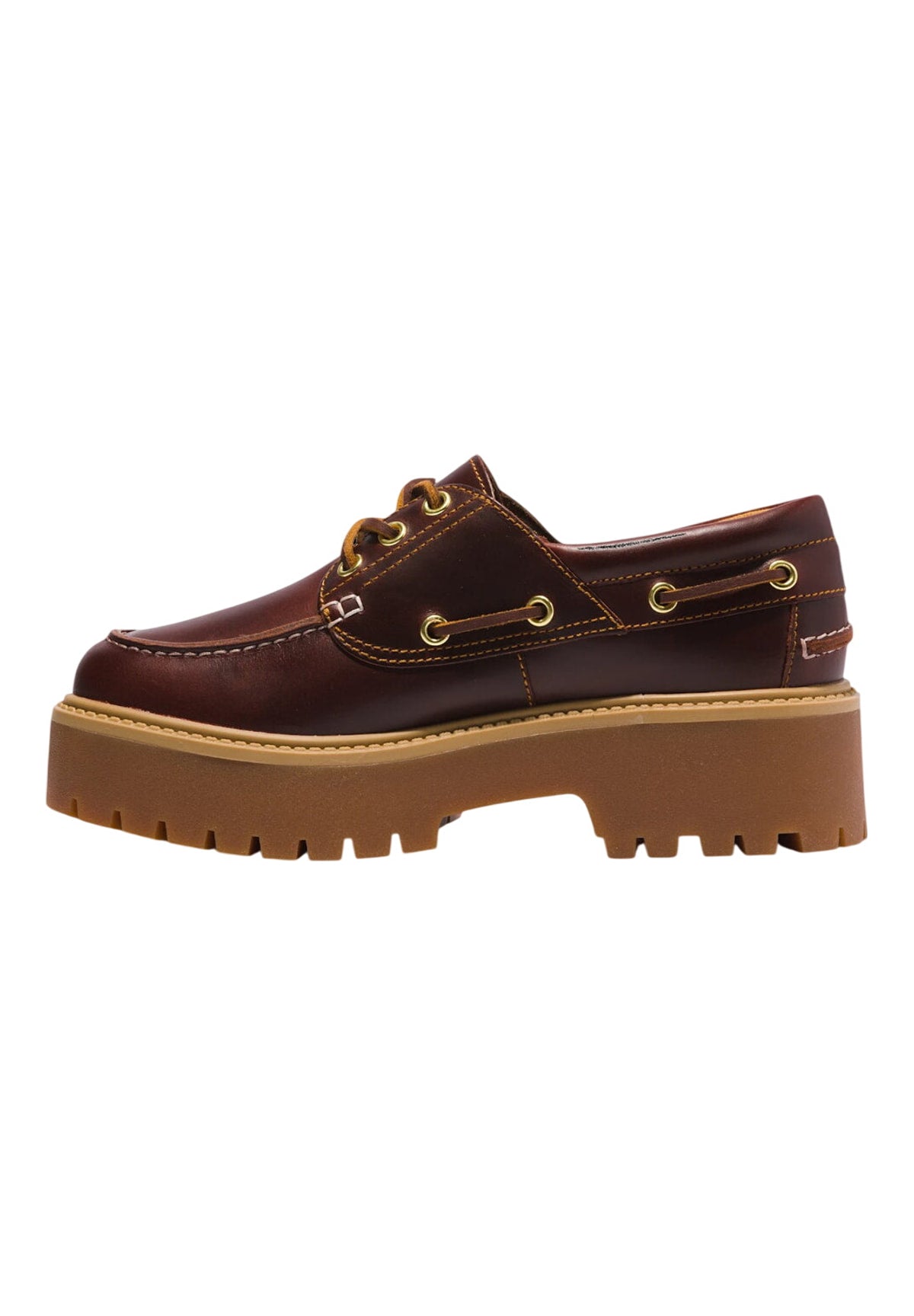 Scarpe da Barca Stone Street TB0A2QDM Rootbeer