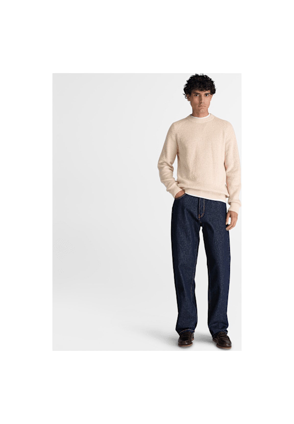 Maglione Girocollo TBC0YHAW Lght Oatml Hthr