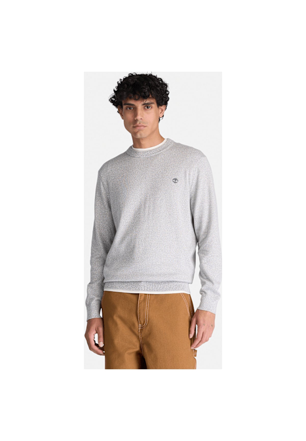 Maglione Girocollo Williams River TBC0YHAZ Med Gry Heather