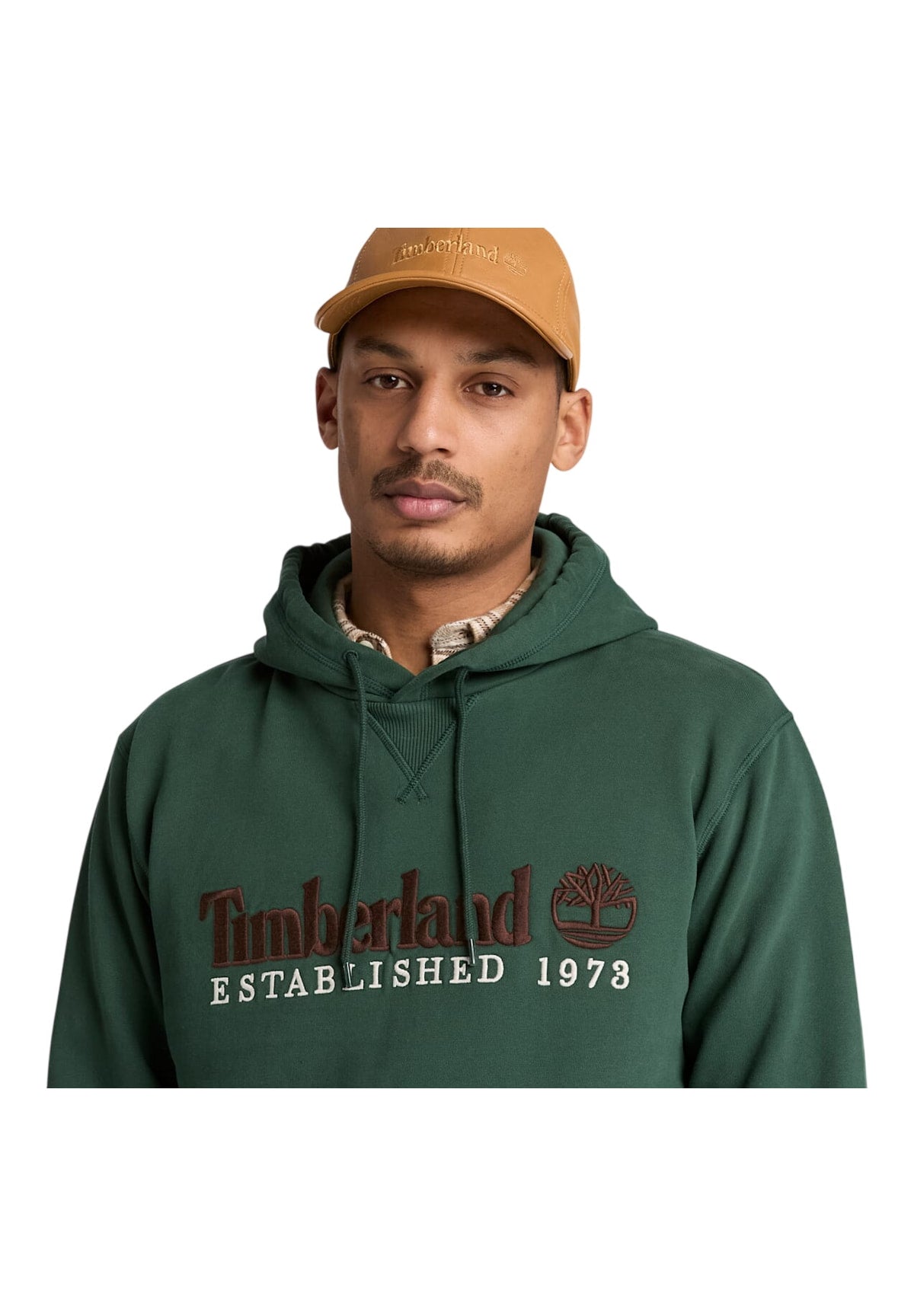 Felpa Pullover con Cappuccio Established 1973 Embroidered Logo Bb TBC0YHB6 Sycamore