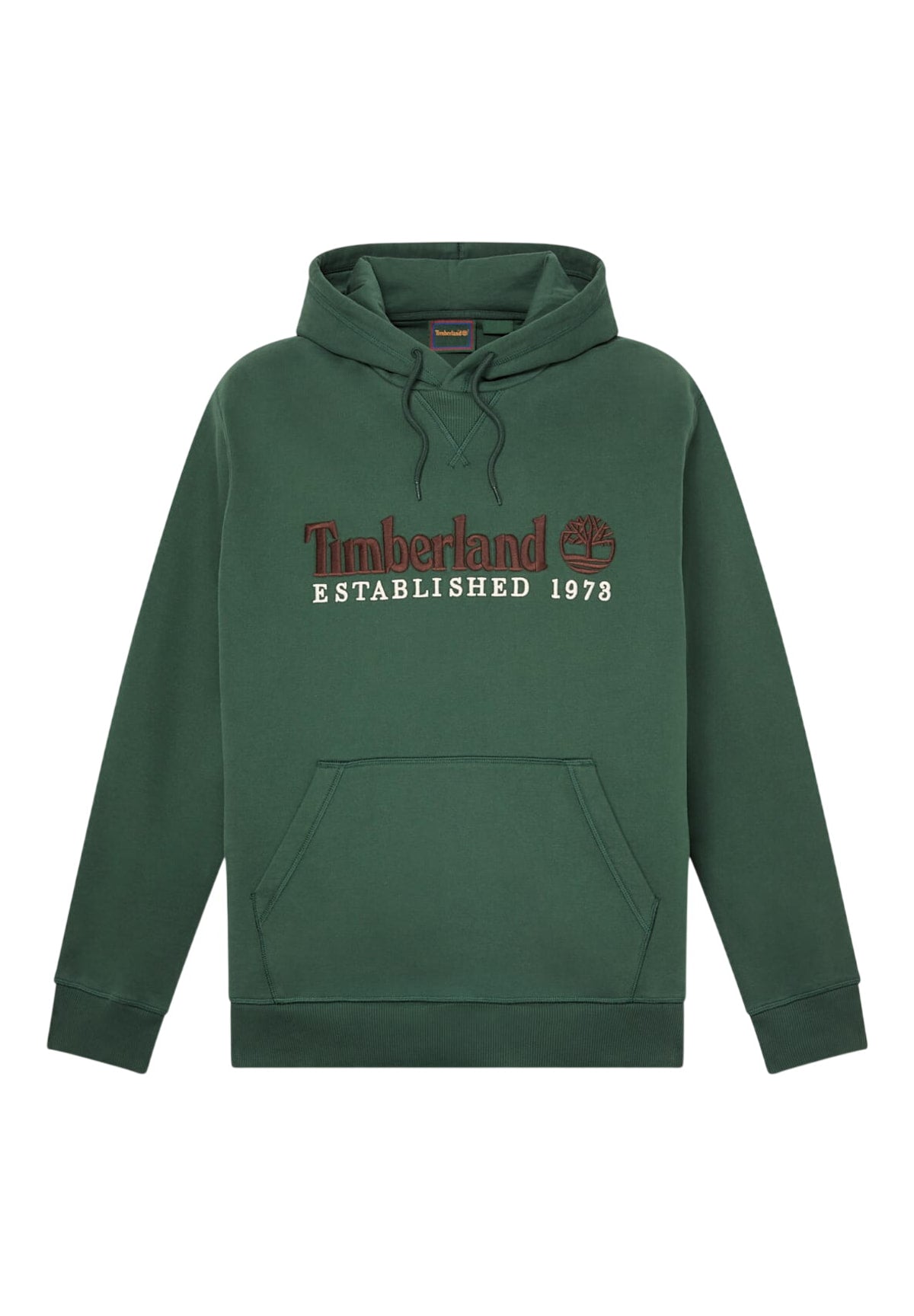 Felpa Pullover con Cappuccio Established 1973 Embroidered Logo Bb TBC0YHB6 Sycamore