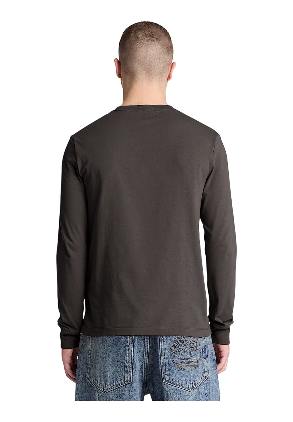 T-shirt a Maniche Lunghe Dunstan River TBC0YHBT Vintage Black