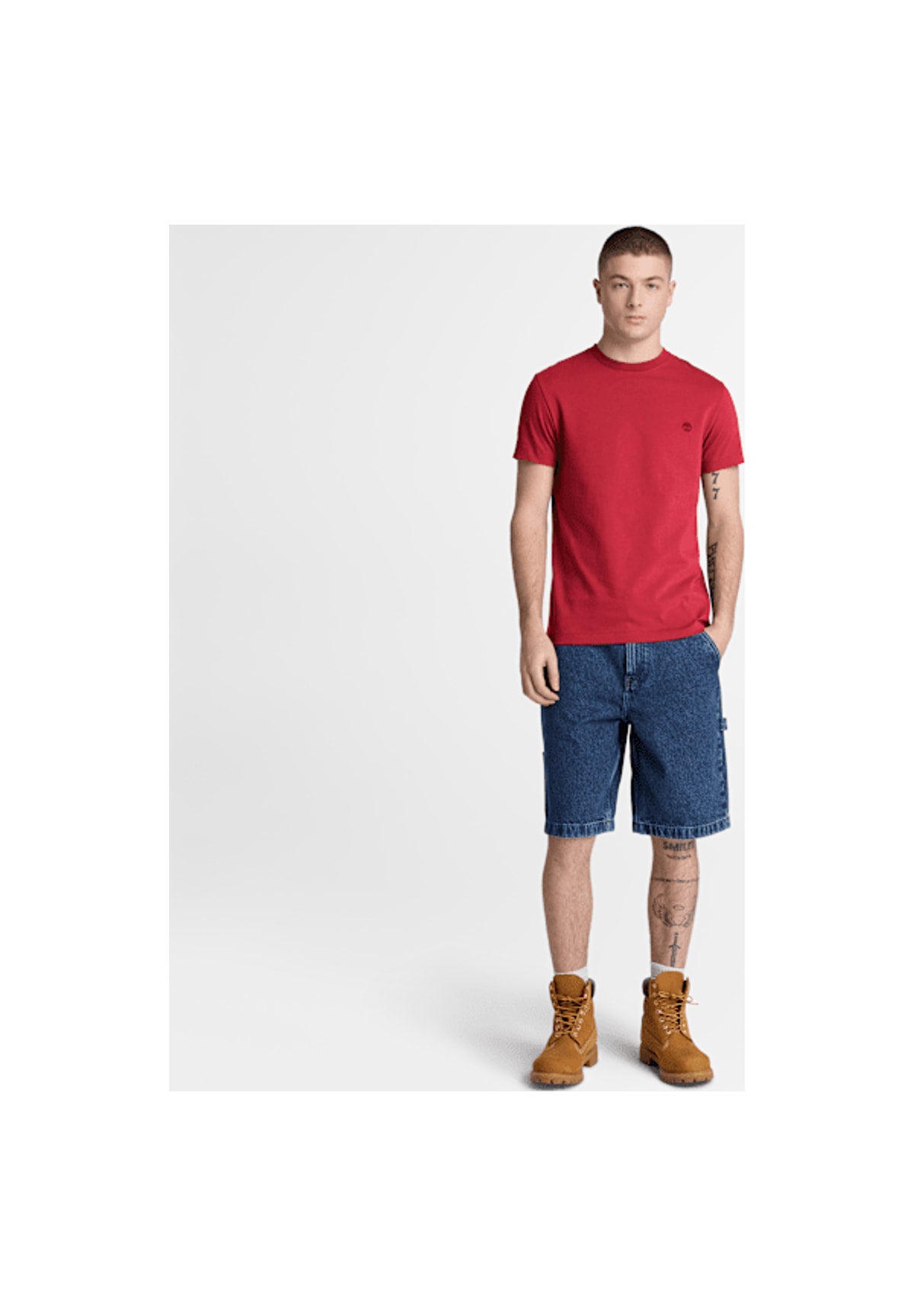 T-shirt a Maniche Corte Dunstan River TBC0YHBU Rhythmic Red