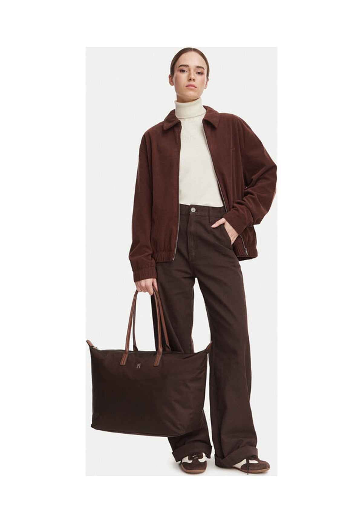 Borsa Tote AW0AW17996 Fondant Brown