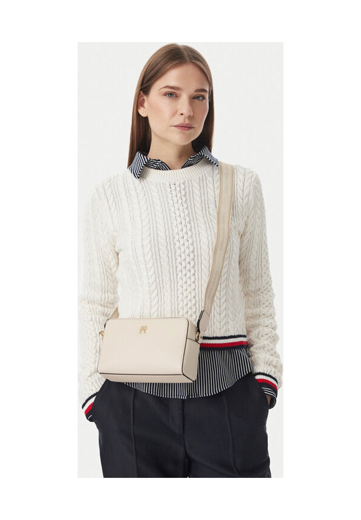 Borsa a Tracolla AW0AW19060 Soft Cream