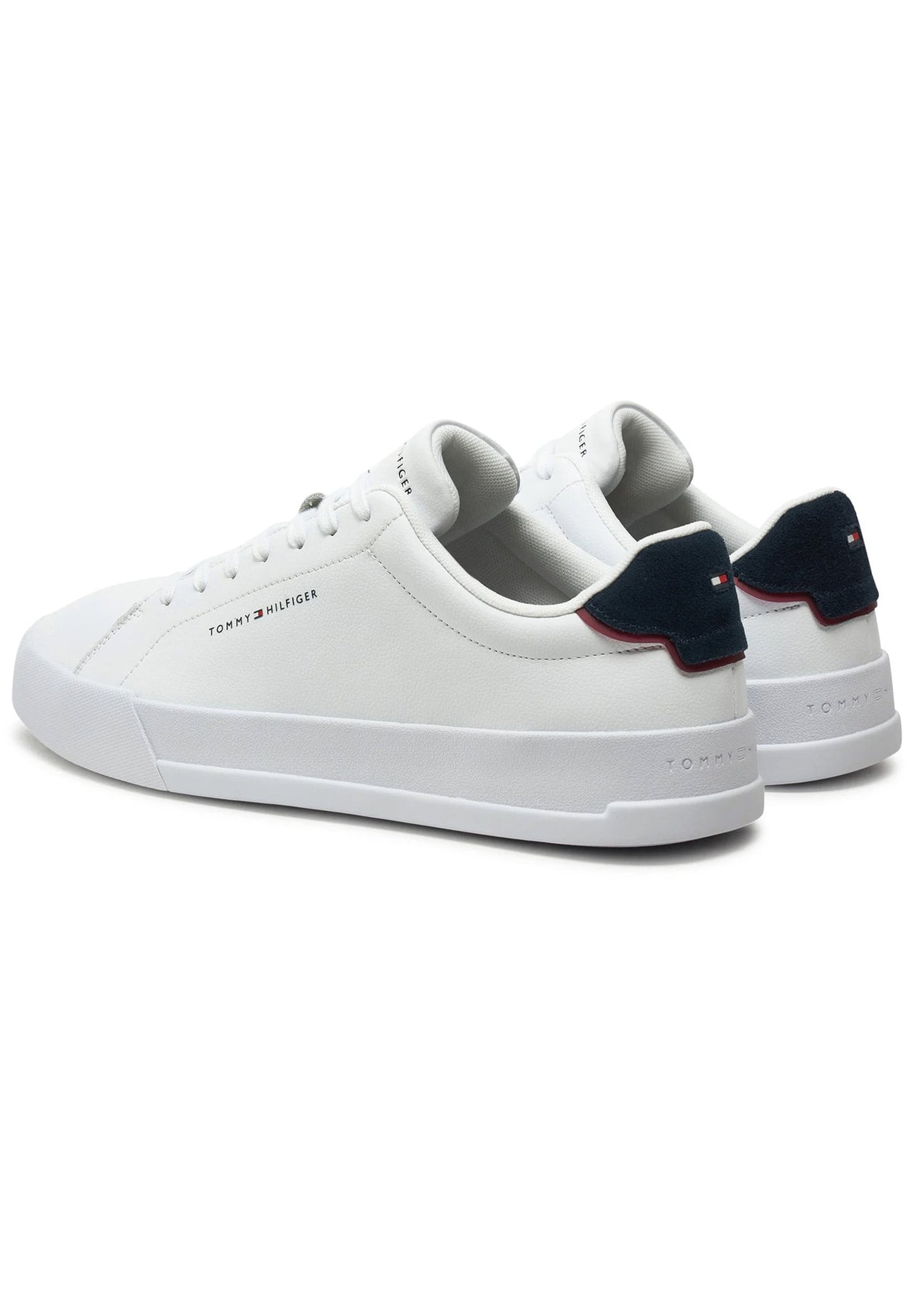 Sneakers Th Court Core Ess Le FM0FM05367 White, Navy Blue