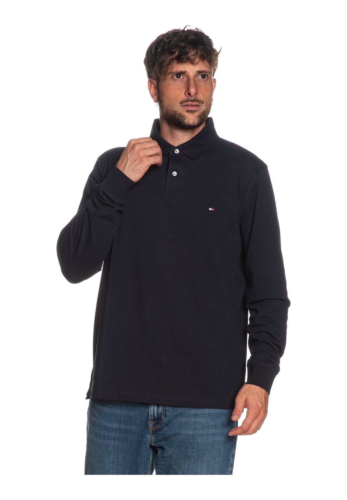 Polo Jersey 1985 Regular Ls Polo MW0MW20183 Navy Blue