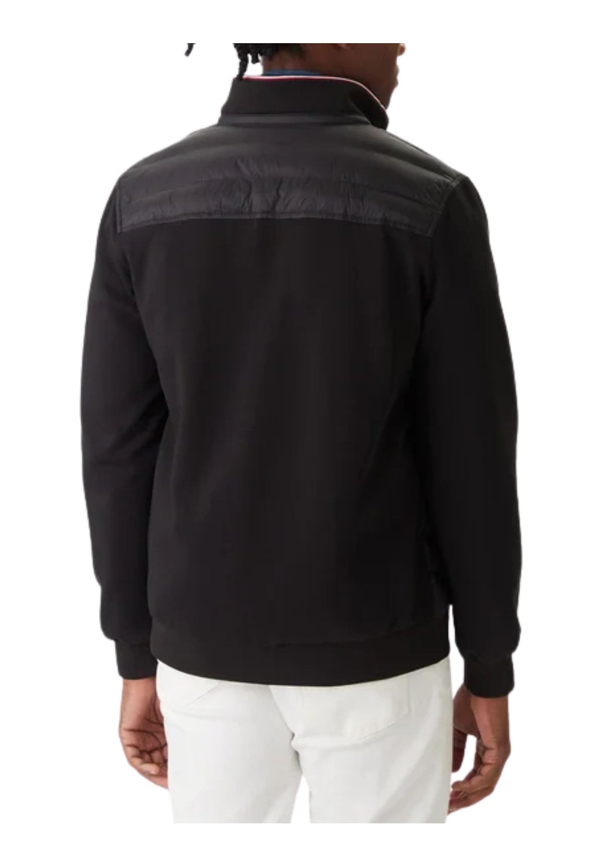 Felpa Full-Zip Mix Media Ess Rwb St MW0MW41329 Black