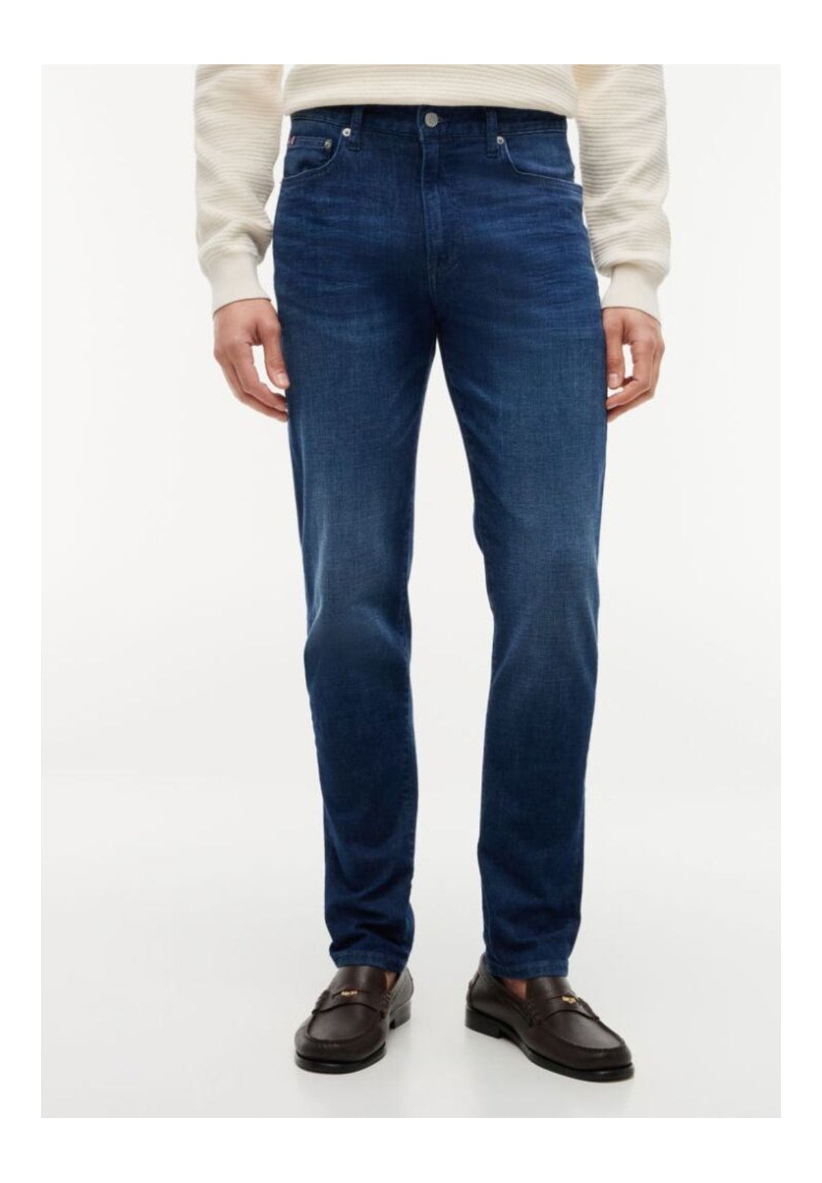 Jeans Slim Bleecker Gene B MW0MW43161 Gene Blue
