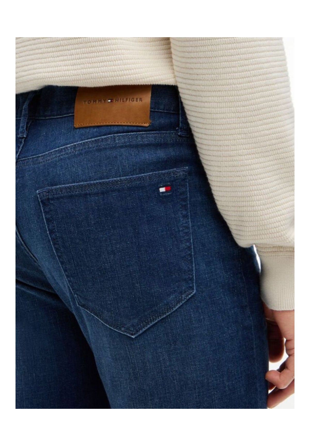 Jeans Slim Bleecker Gene B MW0MW43161 Gene Blue