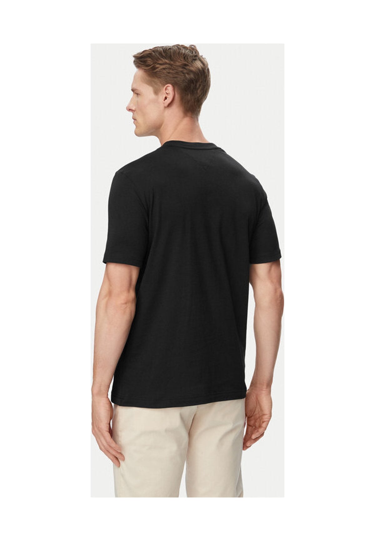 T-shirt a Maniche Corte Script Flag Regular MW0MW43226 Black