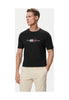 Tommy Hilfiger T-shirt a Maniche Corte Script Flag Regular MW0MW43226 Black