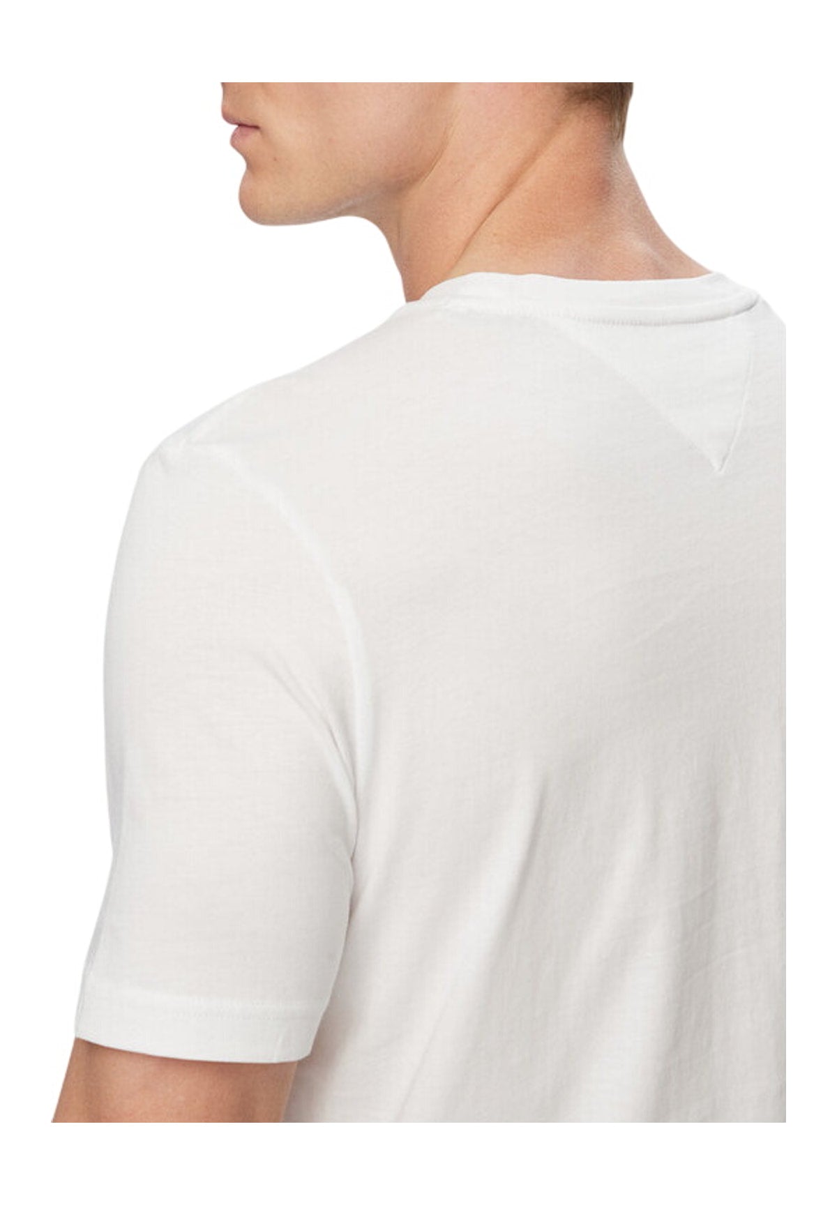 T-shirt a Maniche Corte Script Flag Regular MW0MW43226 White