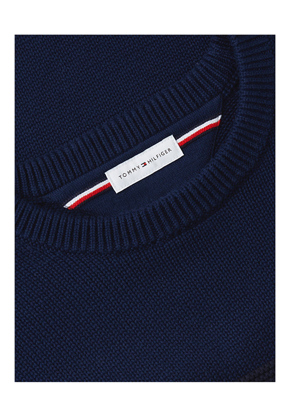 Maglione Girocollo Gifting Flag Crew Ne MW0MW44816 Carbon Navy
