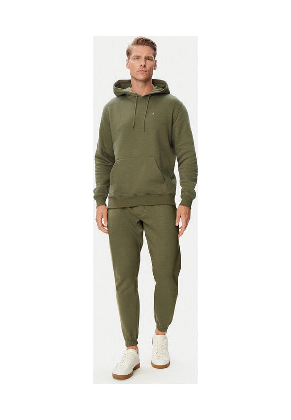 Felpa Pullover con Cappuccio Tjm Reg S Flag Hoodi DM0DM20742 Rocky Mountain