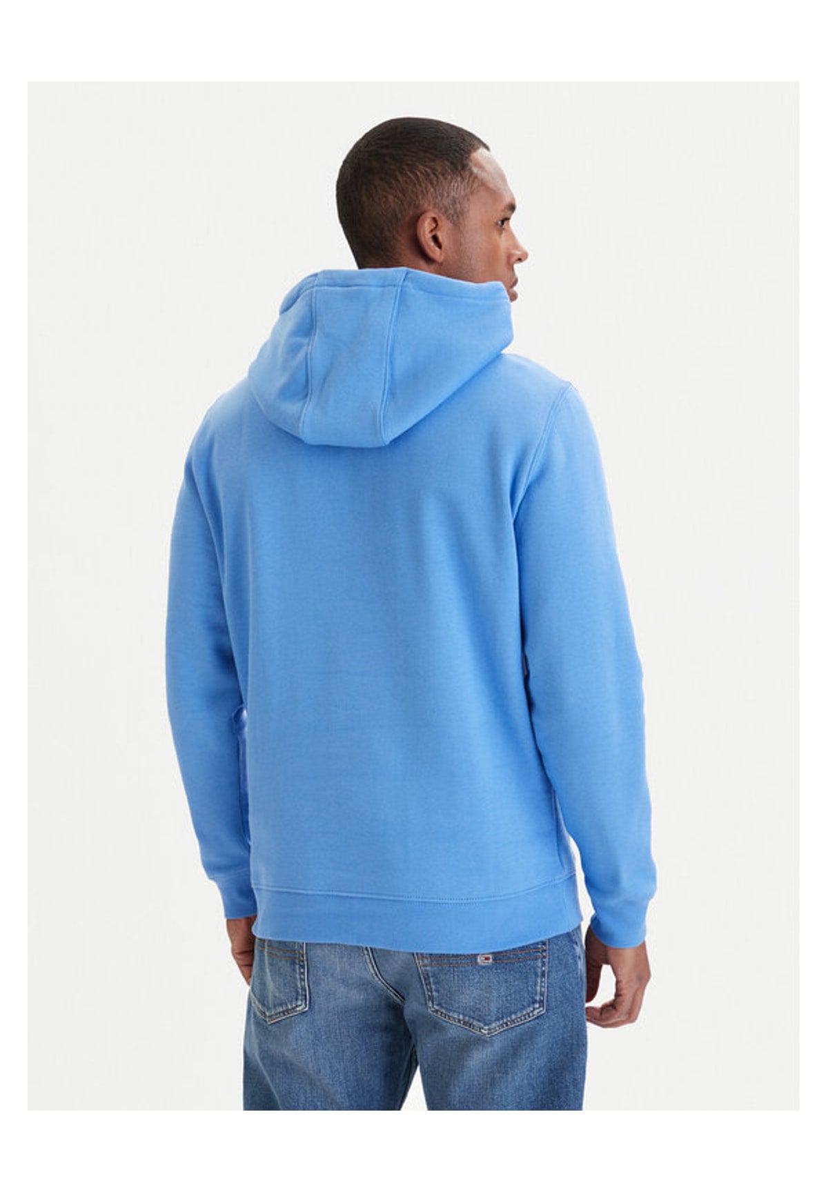 Felpa Pullover con Cappuccio Tjm Reg S Flag Hoodi DM0DM20742 Calypso Berry