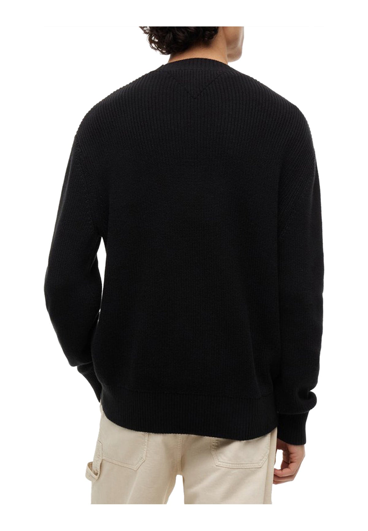 Maglione Girocollo Tjm Reg Badge Sweate DM0DM20923 Black