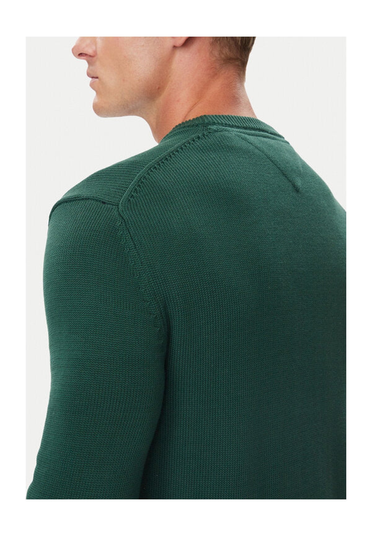 Maglione Girocollo Tjm Slim Ess Sweater DM0DM21787 Velvet Green