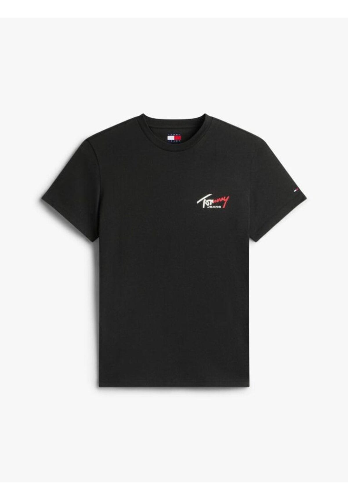 T-shirt a Maniche Corte Tjm Slim Sign Chest DM0DM22538 Black