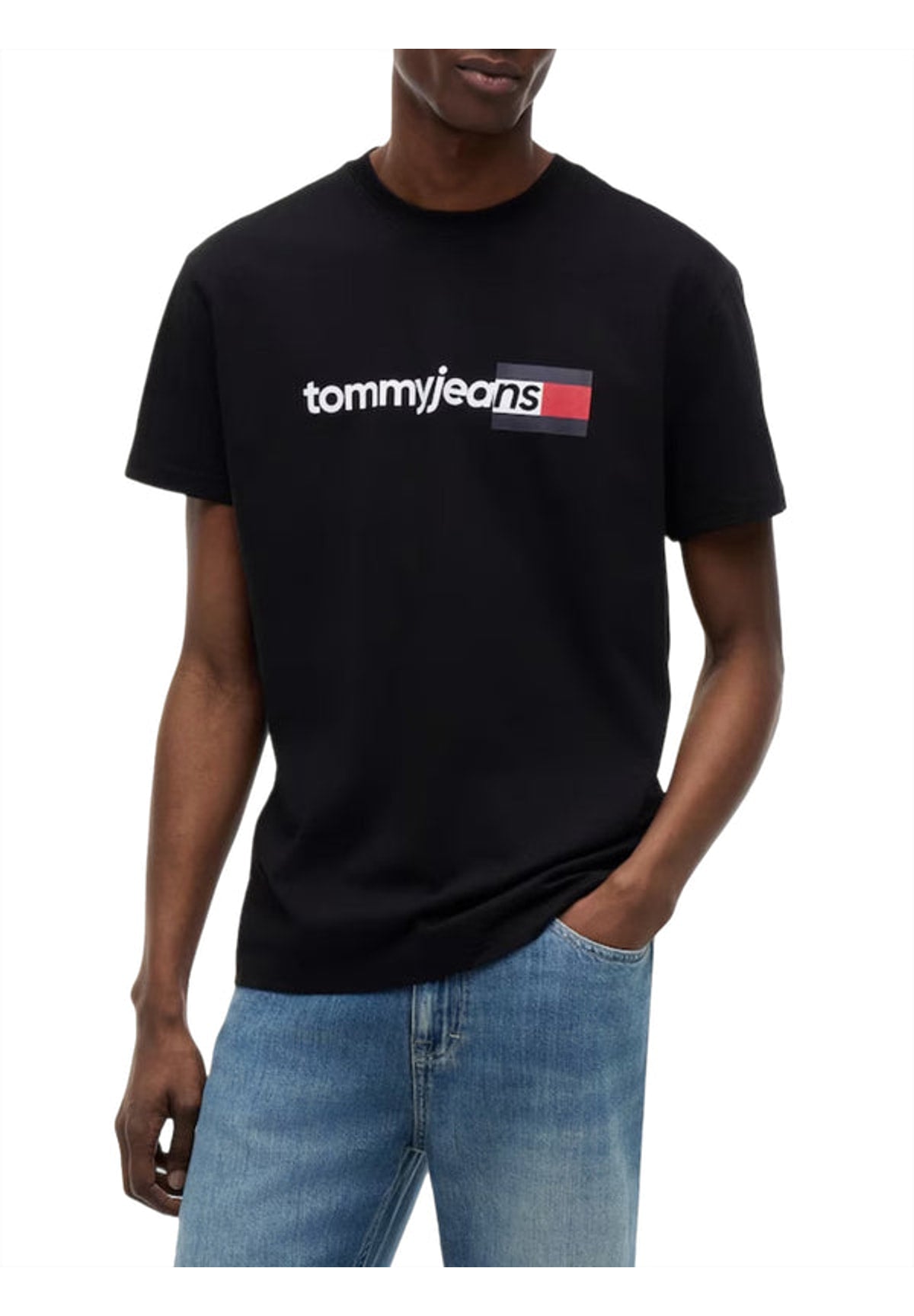 T-shirt a Maniche Corte Tjm Reg Entry Dna Ss DM0DM23406 Black