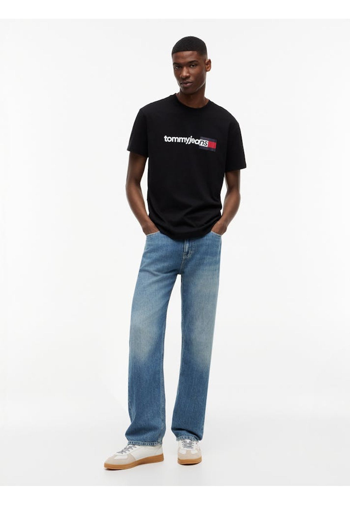 T-shirt a Maniche Corte Tjm Reg Entry Dna Ss DM0DM23406 Black
