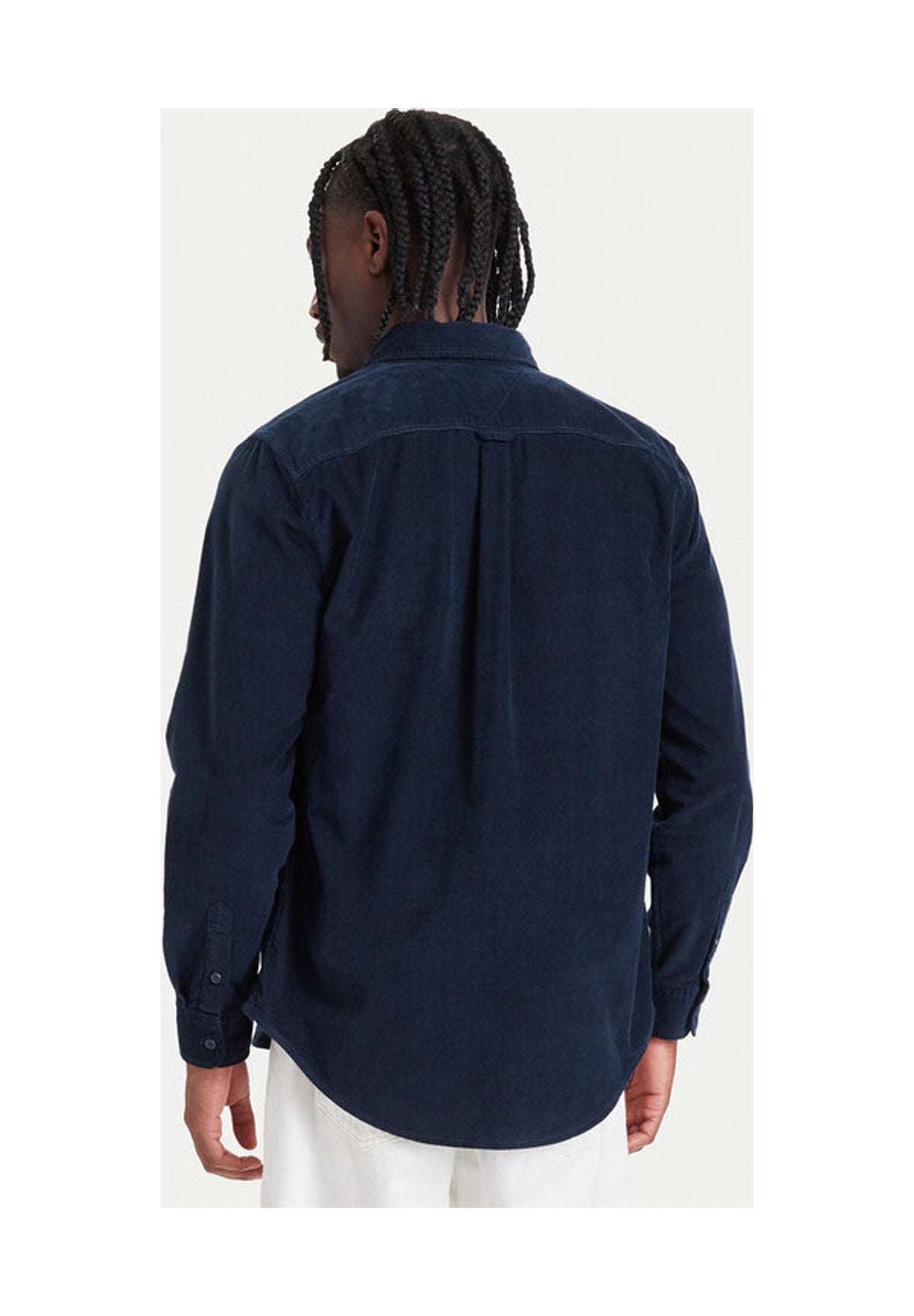Camicia a Maniche Lunghe Tjm Reg Baby Corduro DM0DM23517 Dark Blue
