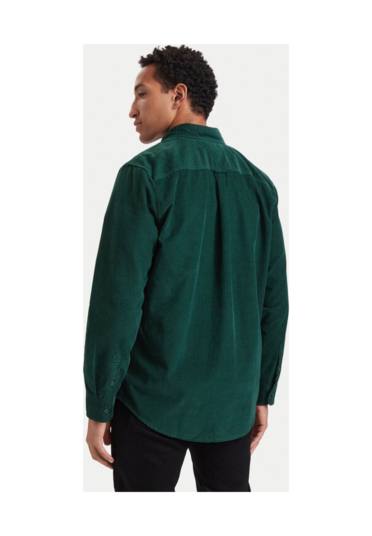 Camicia a Maniche Lunghe Tjm Reg Baby Corduro DM0DM23517 Velvet Green