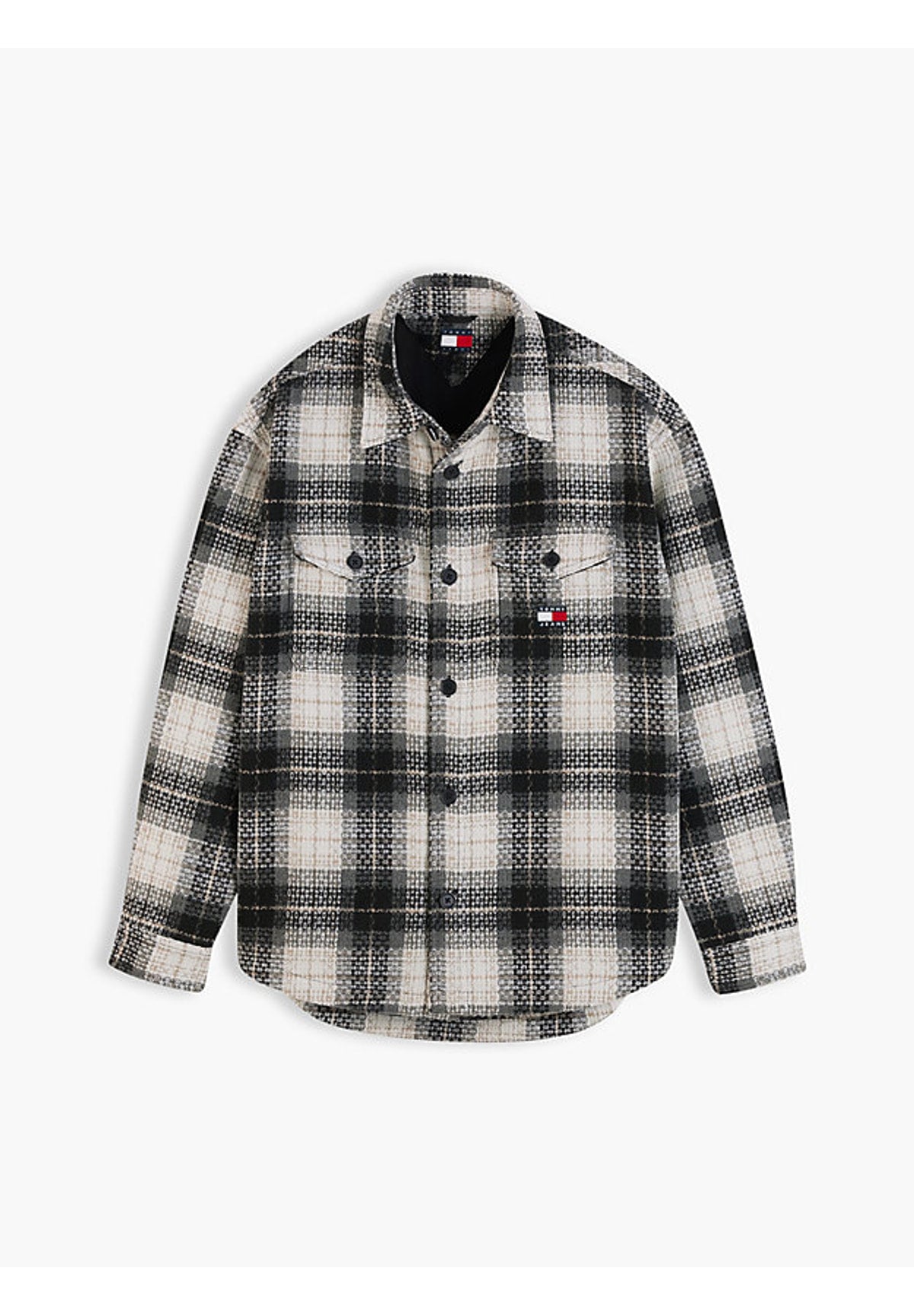 Camicia Overshirt Tjm Check Overshirt DM0DM23616 Black Check