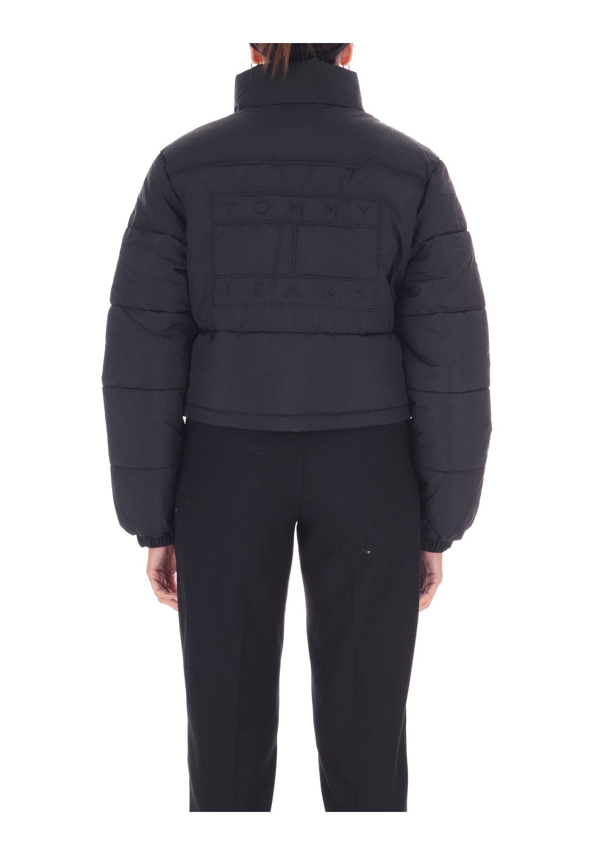 Piumino Pesante Tjw Flag Back Crop E DW0DW21620 Black