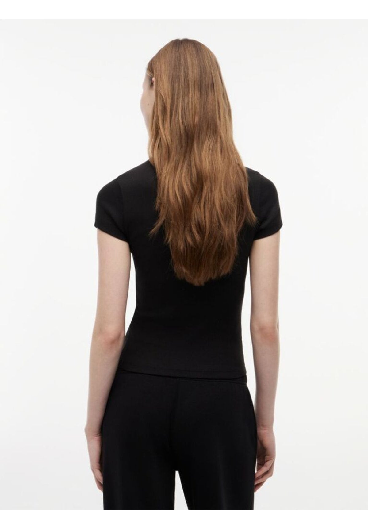 T-shirt a Maniche Corte Tjw Slim Ess Logo2 R DW0DW22807 Black
