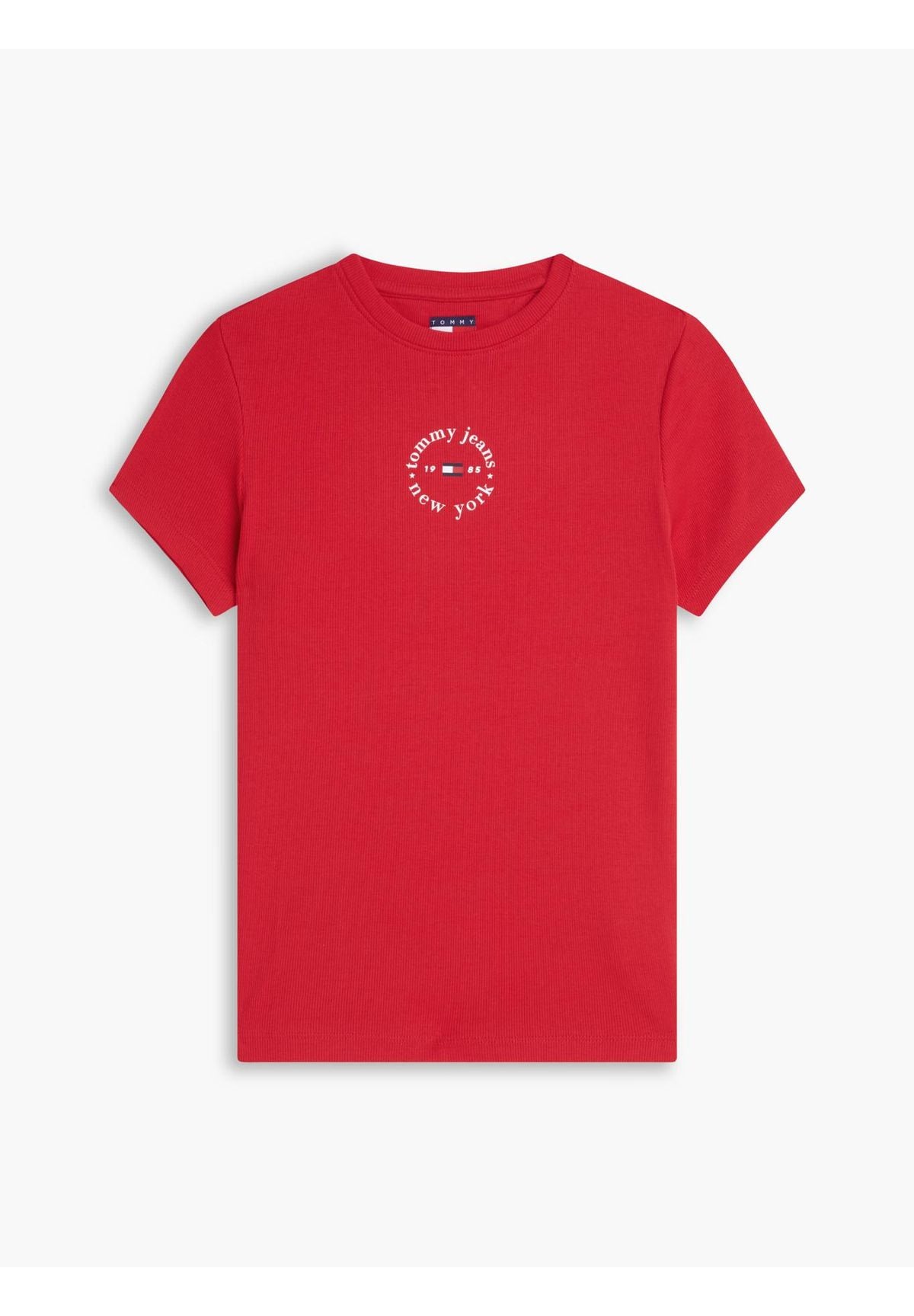 T-shirt a Maniche Corte Tjw Slim Ess Logo2 R DW0DW22807 Amaryllis Red