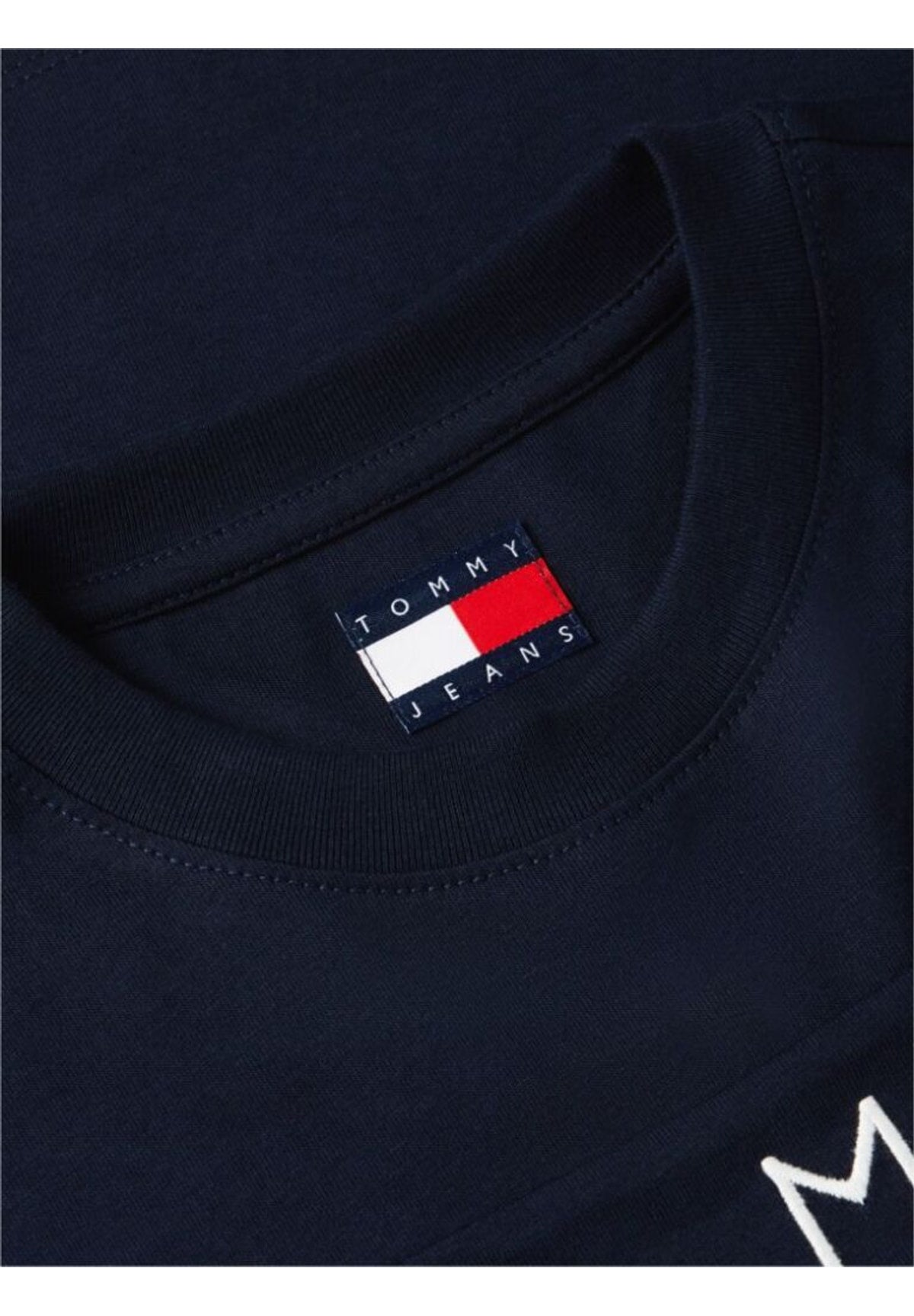 T-shirt a Maniche Corte Tjw Reg Flag Ss Tee DW0DW22818 Dark Night Navy