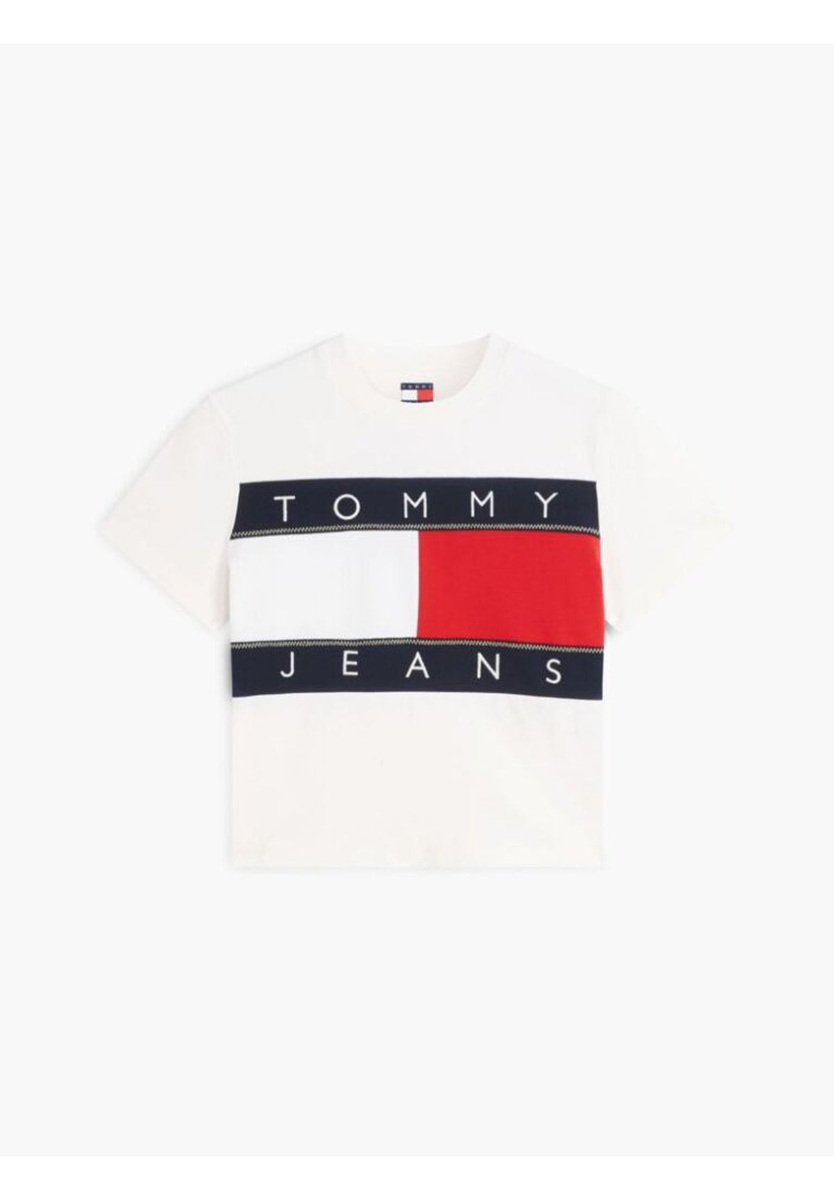 T-shirt a Maniche Corte Tjw Reg Flag Ss Tee DW0DW22818 Ancient White
