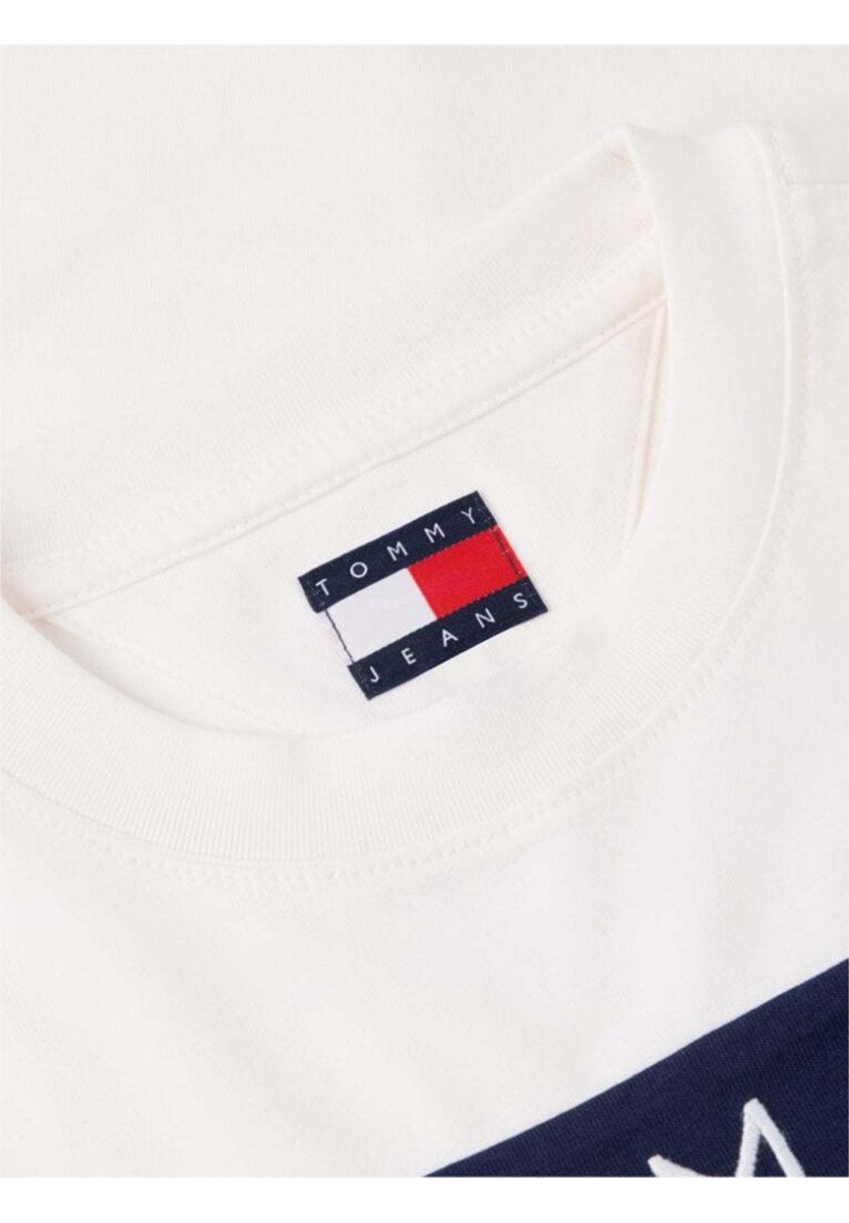 T-shirt a Maniche Corte Tjw Reg Flag Ss Tee DW0DW22818 Ancient White