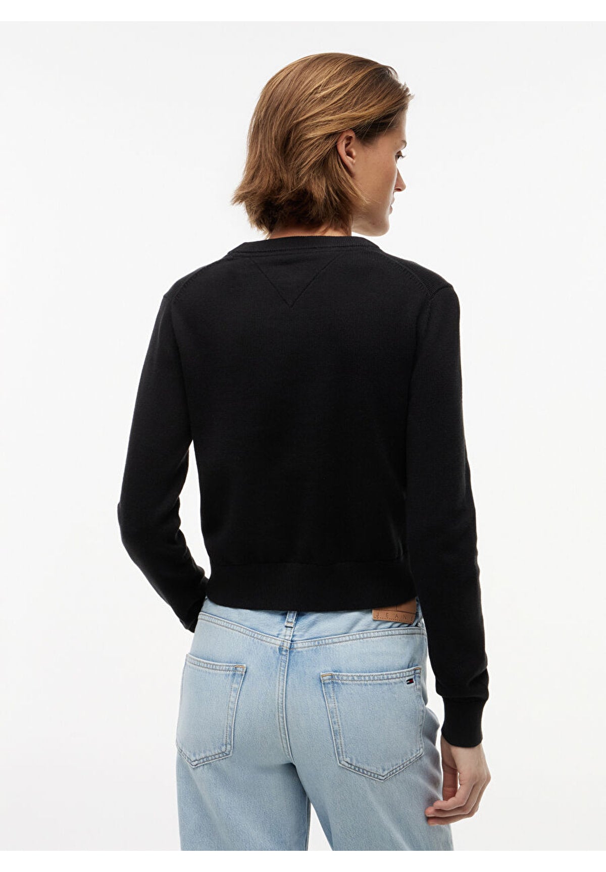 Maglione Girocollo Tjw Flag Crew Neck S DW0DW22930 Black