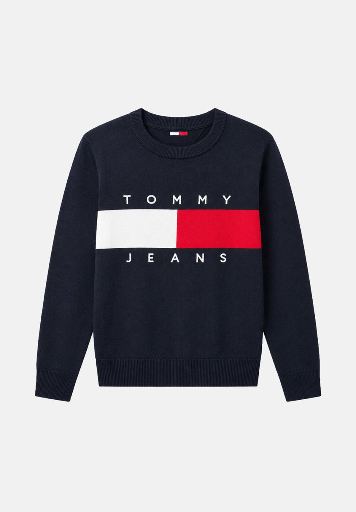 Maglione Girocollo Tjw Flag Crew Neck S DW0DW22930 Black