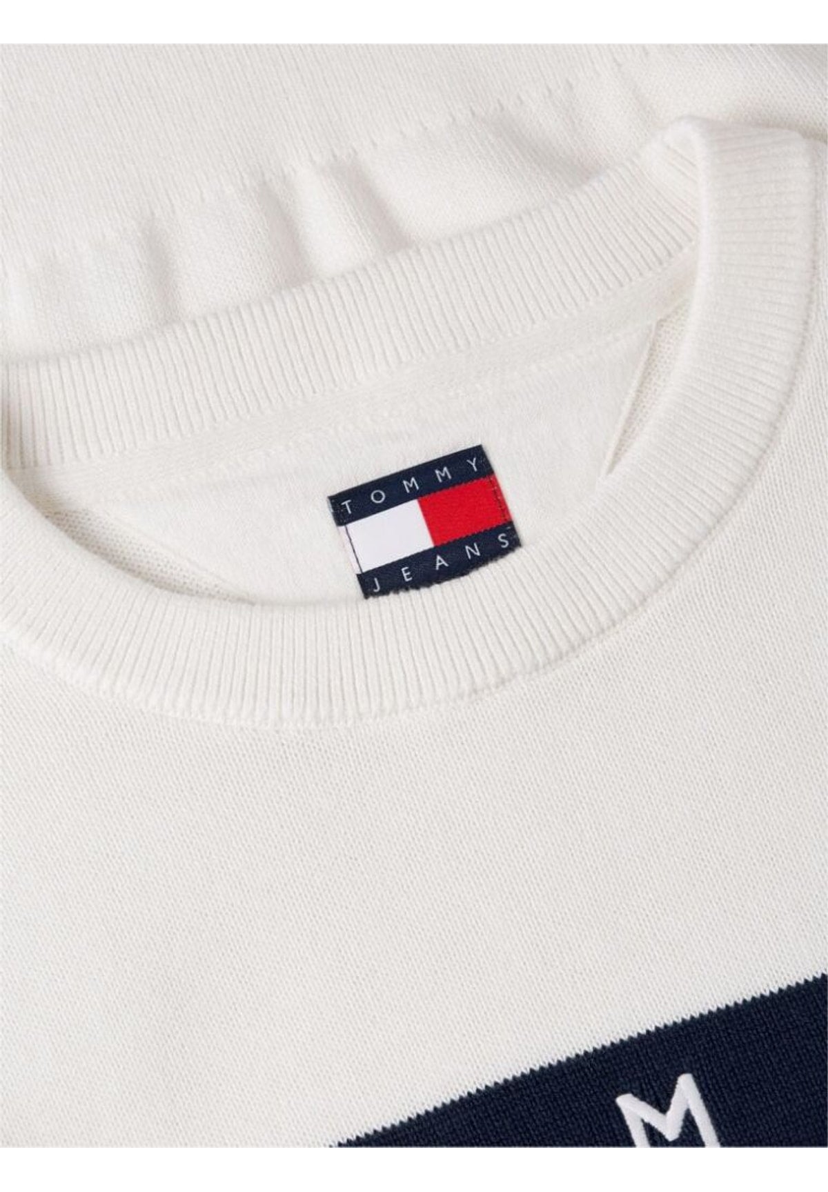 Maglione Girocollo Tjw Flag Crew Neck S DW0DW22930 Ancient White