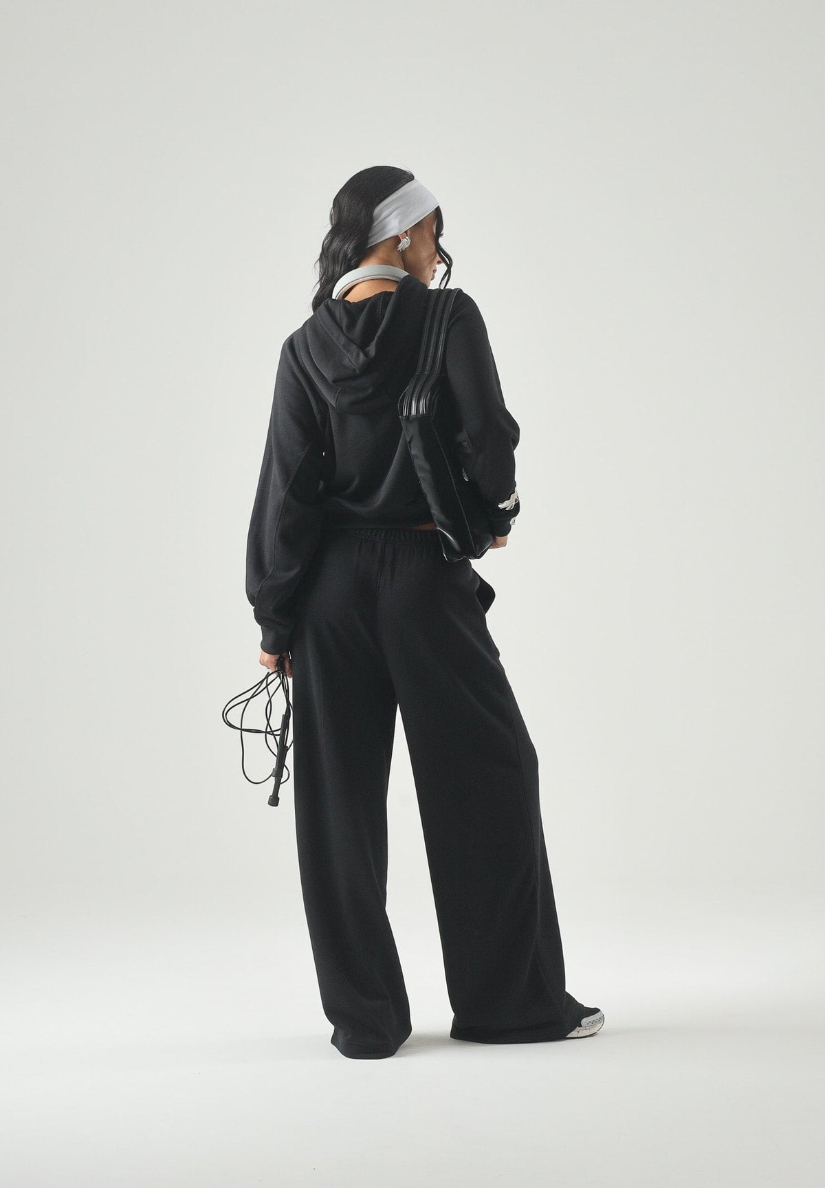 Pantaloni Tuta Tjw Wide Leg Sweatpa DW0DW22951 Black