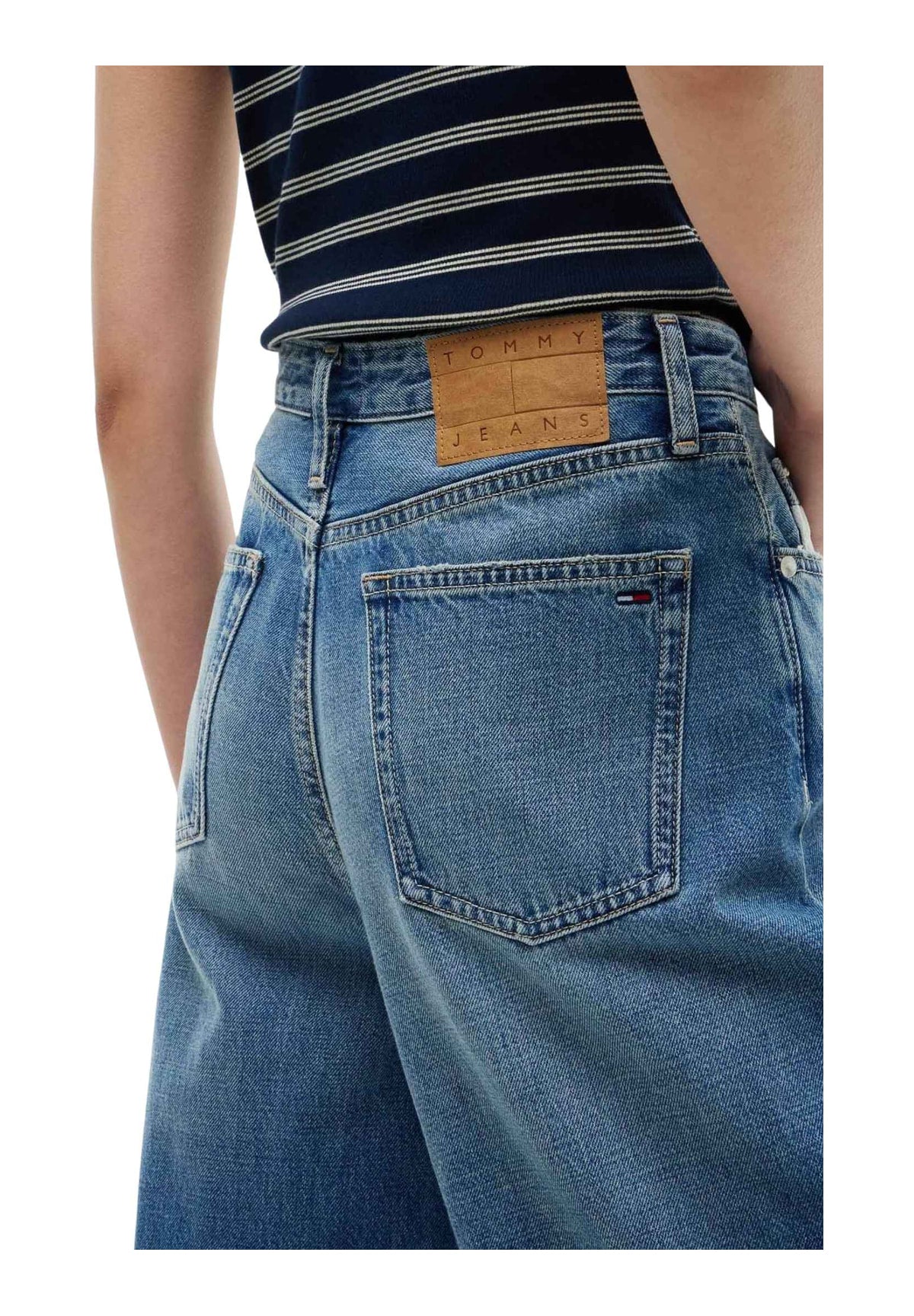 Jeans Claire High Rise Wid DW0DW23188 Denim Medium