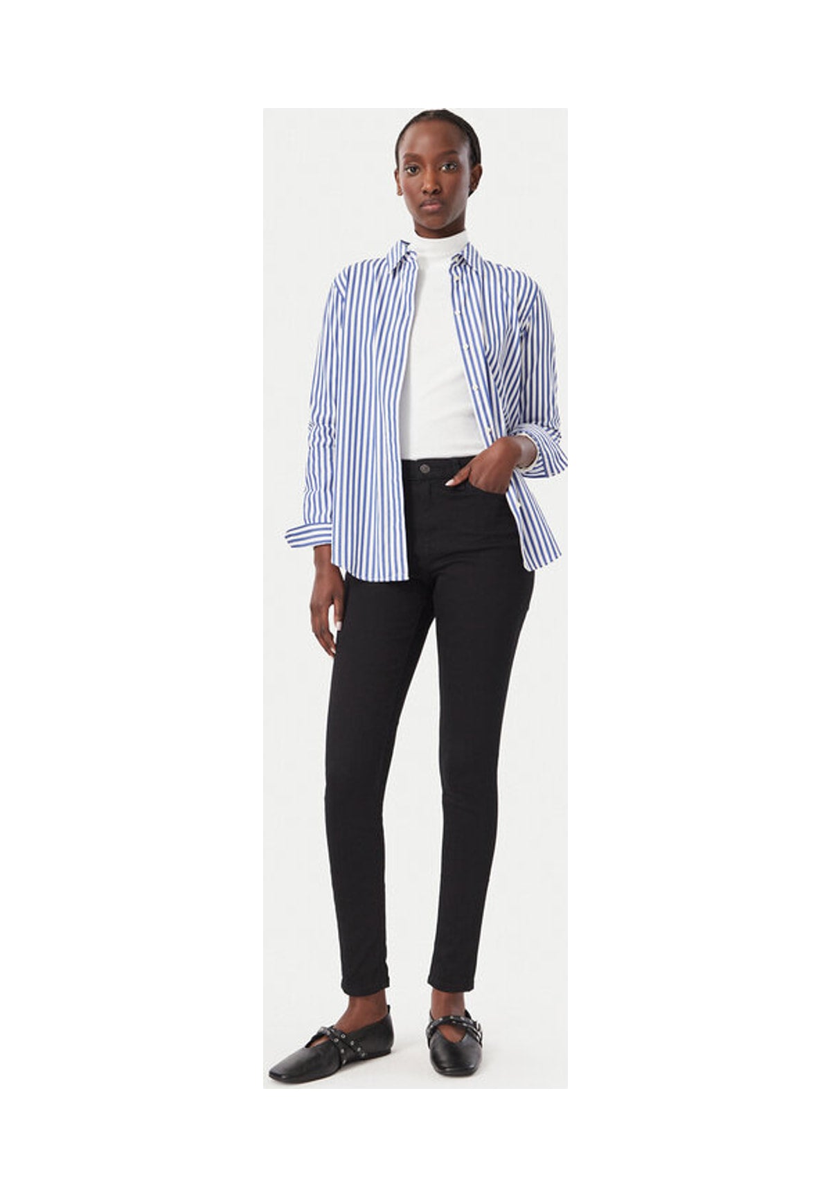 Jeans Nora Mid Rise Skinny DW0DW23203 Denim Black