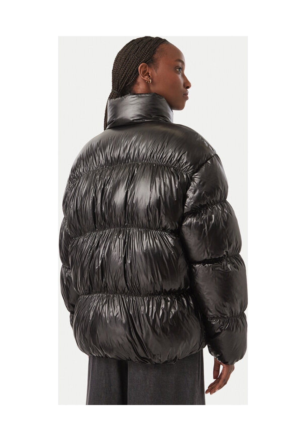 Piumino Pesante Tjw High Neck Shiny DW0DW23423 Black