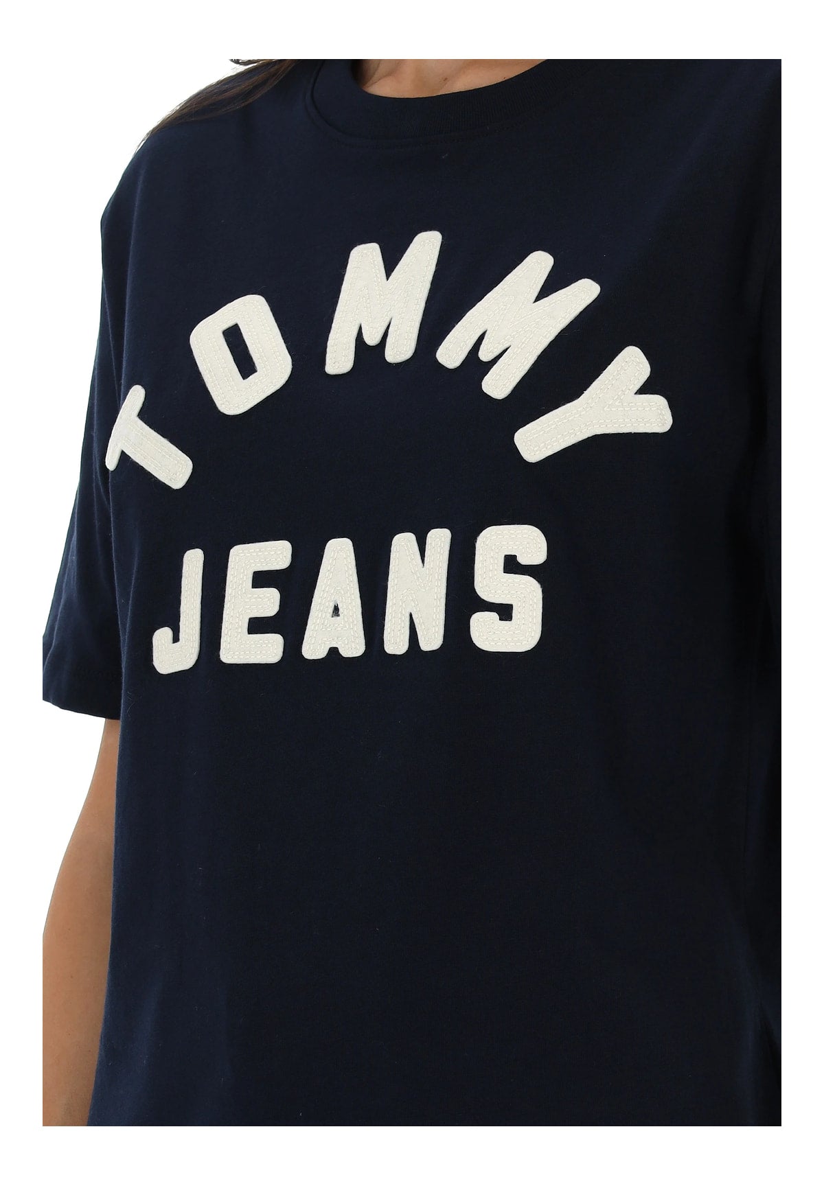 T-shirt a Maniche Corte Tjw Rlx Tommy Arch T DW0DW23454 Dark Blue