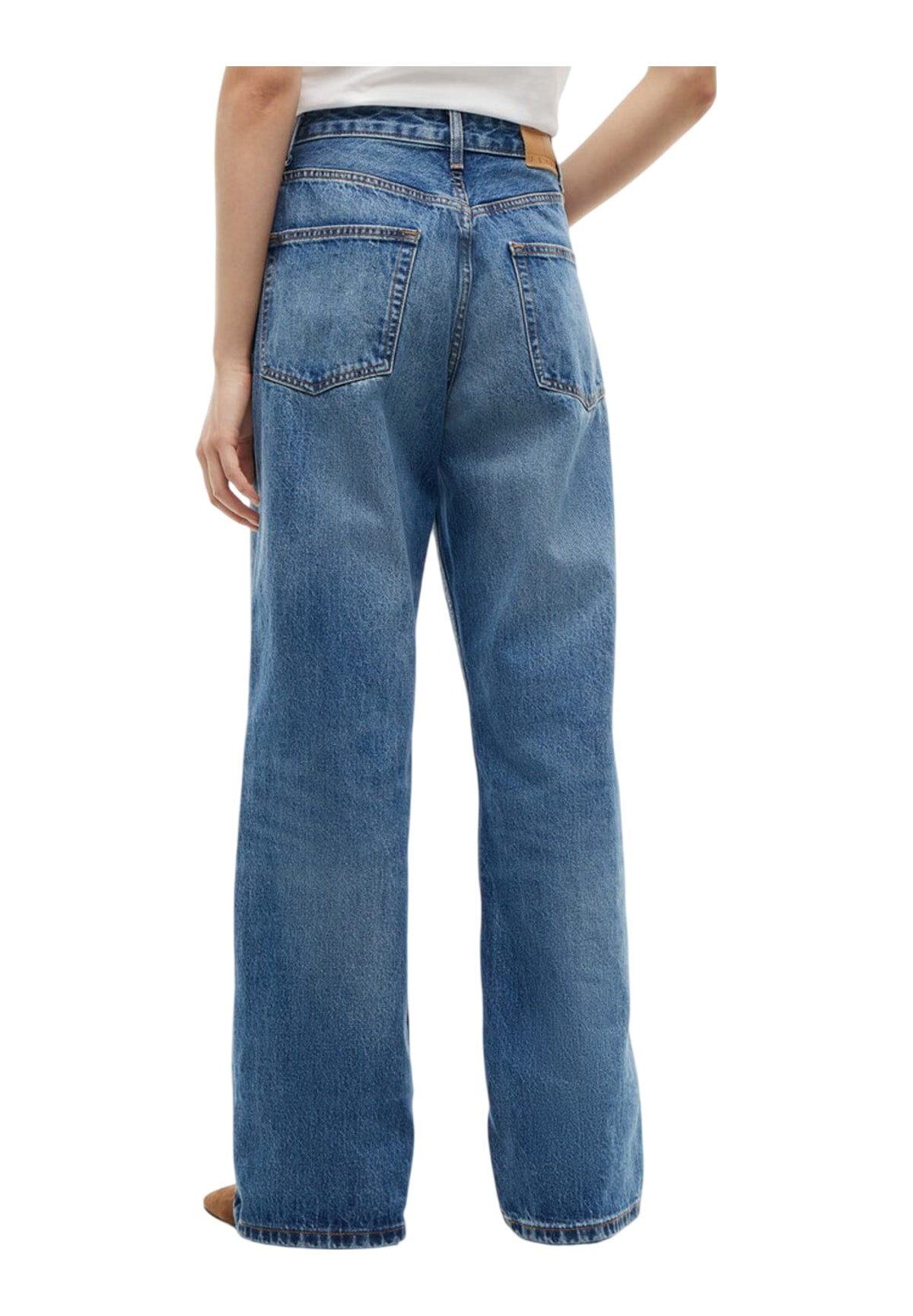 Jeans Mia Mr Rlxd Str Cj60 DW0DW23798 Denim Dark