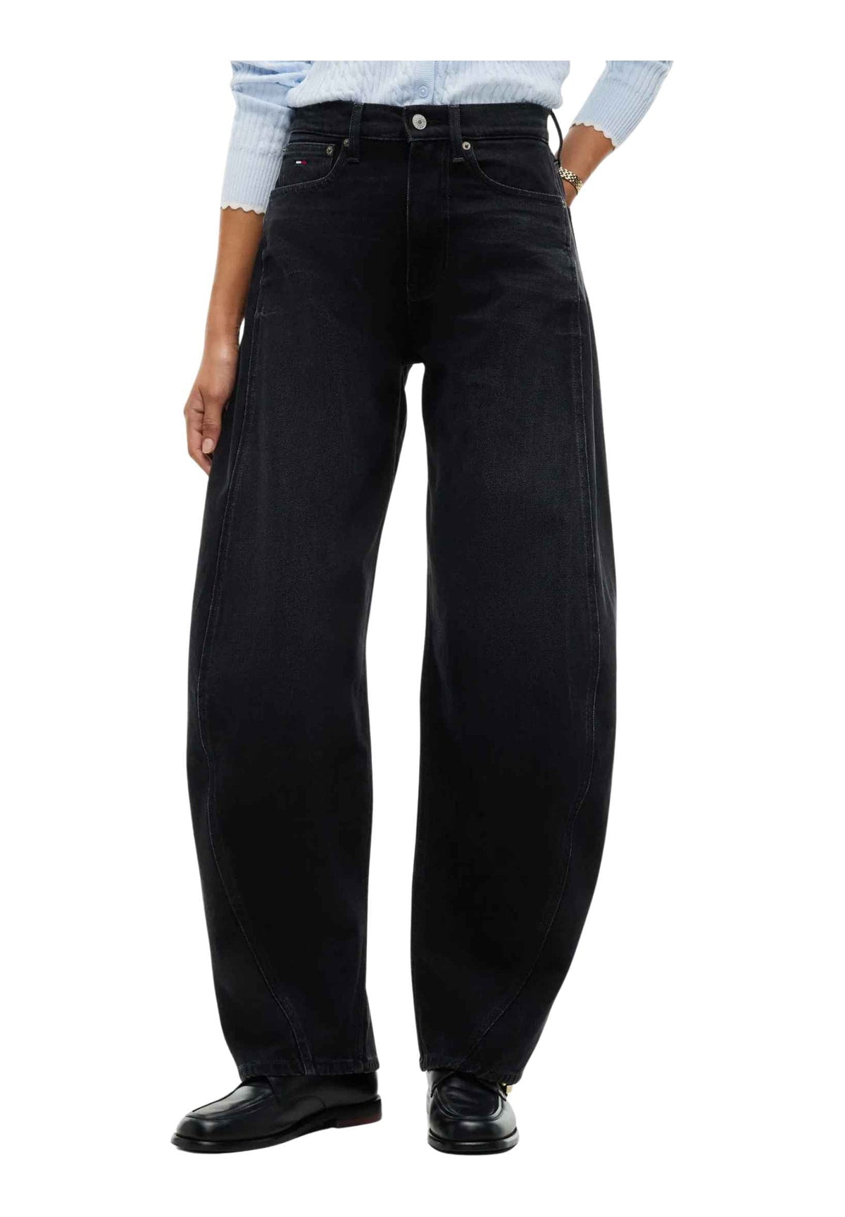 Jeans Ella High Rise Barre DW0DW23823 Denim Black