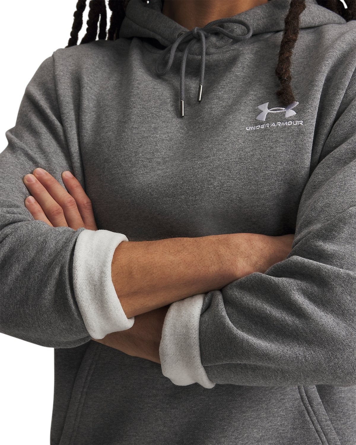 Felpa Pullover con Cappuccio 1373880 Pitch Gray Medium Heather