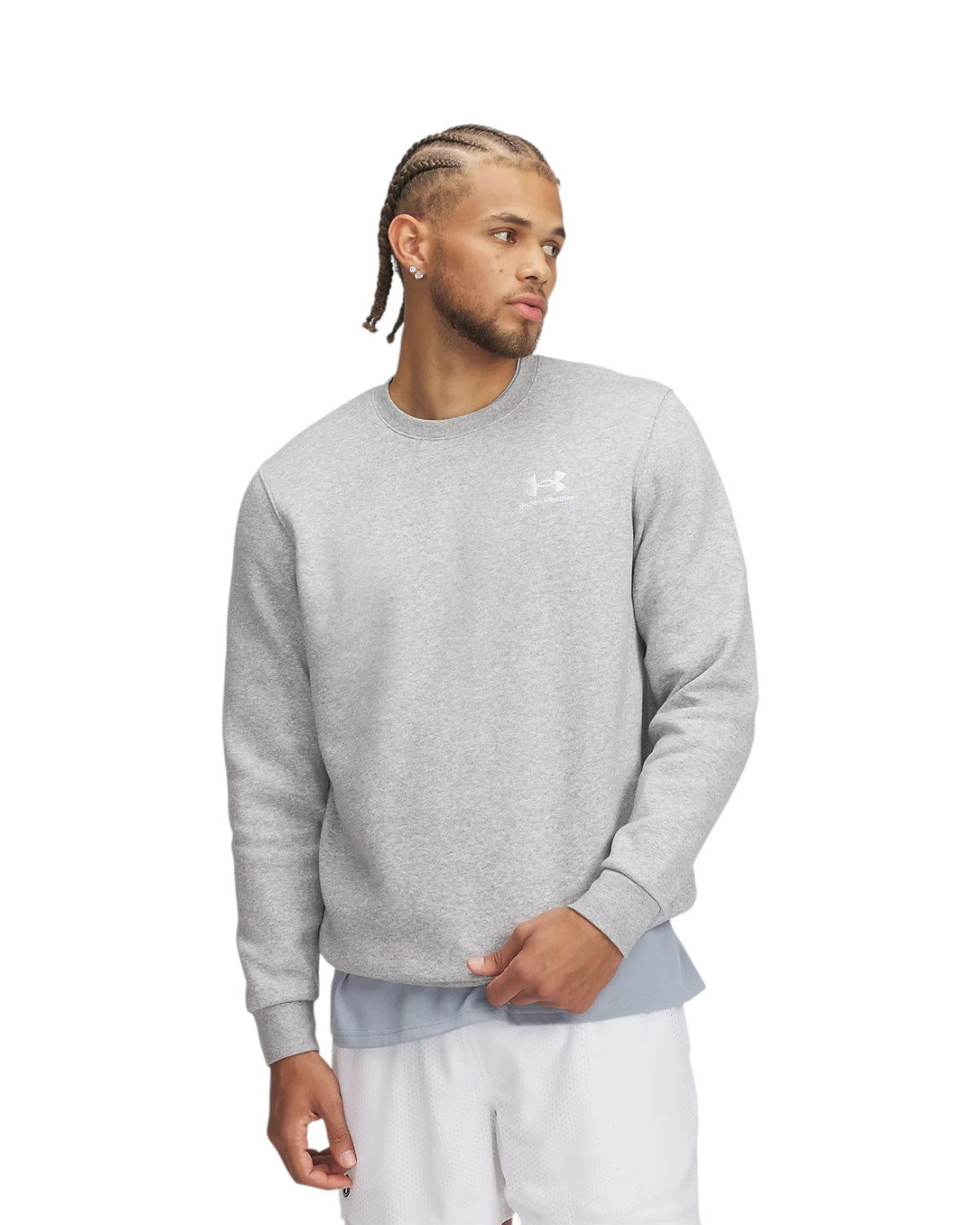 Felpa Girocollo 1374250 Mod Gray Light Heather