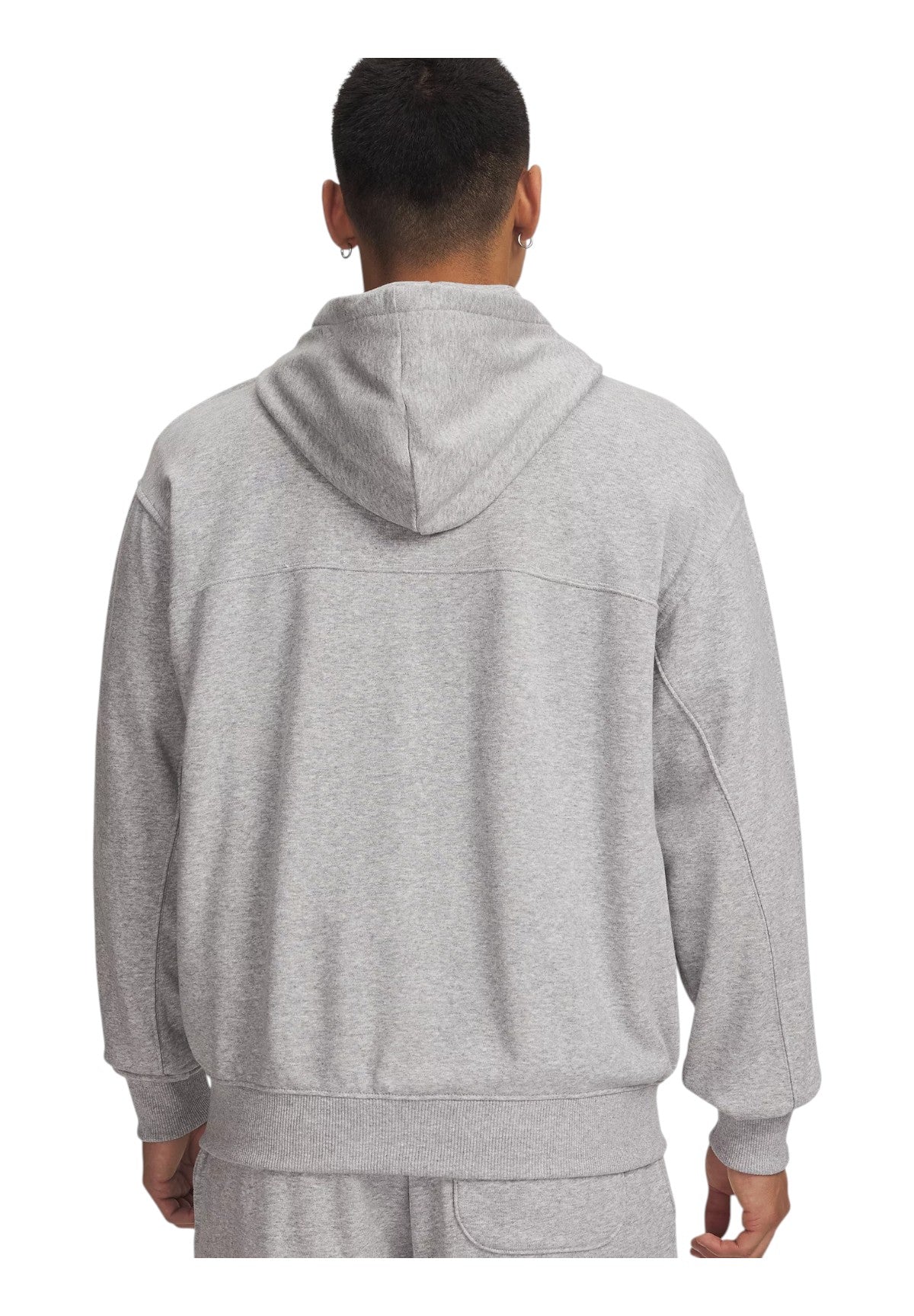 Felpa Full-Zip con Cappuccio Rival Lw Fz 6009346 Mod Gray Light Heather